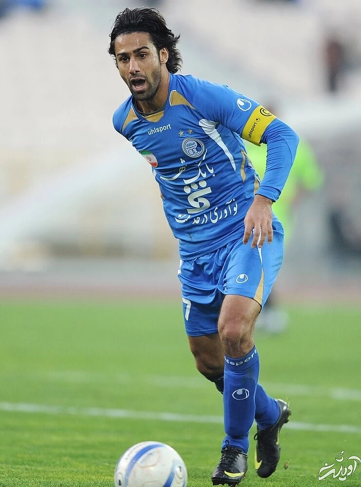 فرهاد مجیدی وقتی کاپیتان استقلال بود/عکس